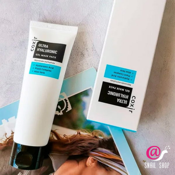 COXIR Гель-маска для лица Ultra Hyaluronic Gel Mask Pack