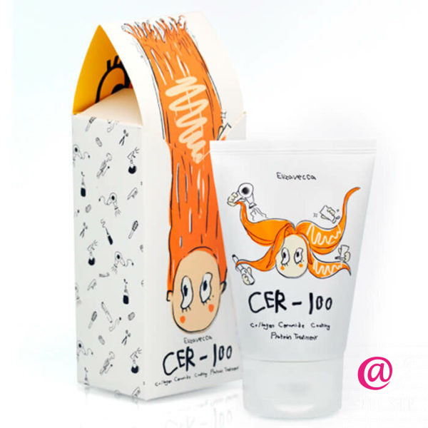 уценка ELIZAVECCA Маска для волос с коллагеном CER-100 Collagen Ceramide Coating Protein Treatment