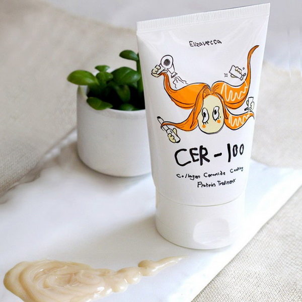 уценка ELIZAVECCA Маска для волос с коллагеном CER-100 Collagen Ceramide Coating Protein Treatment