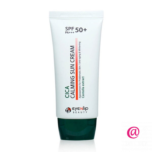 EYENLIP Водостойкий успокаивающий солнцезащитный крем Cica Calming Sun Cream SPF 50+ PA+++