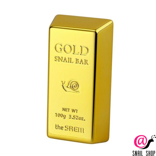 THE SAEM Мыло для умывания с экстрактом золота, муцина улитки, оливы Gold Snail Bar