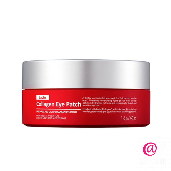 MEDI-PEEL Укрепляющие патчи с гидролизатом коллагена Red Lacto Collagen Eye Patch