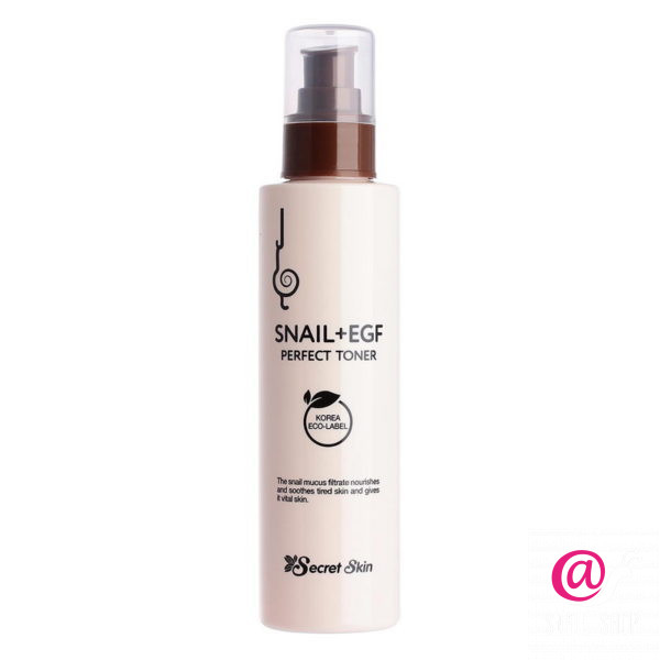 SECRET SKIN Тонер для лица с экстрактом улитки SNAIL+EGF PERFECT TONER