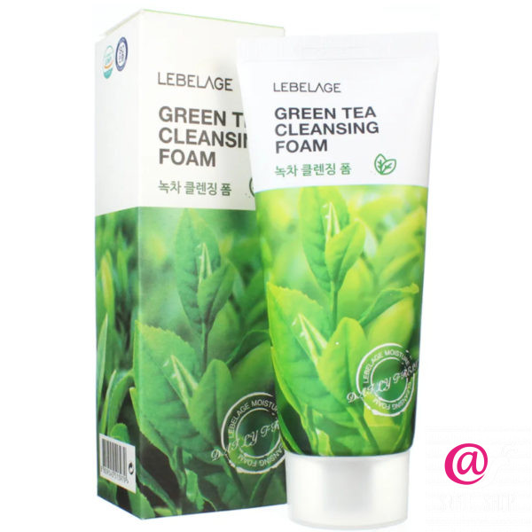 LEBELAGE Пенка для лица очищающая с экстрактом зеленого чая Cleansing Foam Green Tea