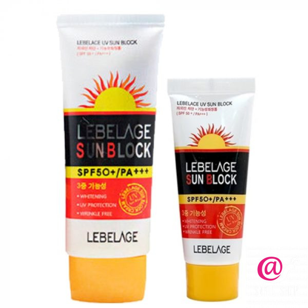 LEBELAGE Солнцезащитный крем для лица Lebelage UV Sun Block Cream SPF50+ PA+++
