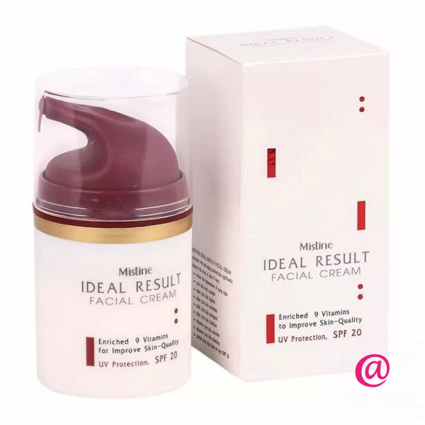 MISTINE Крем для лица 9 Витаминов антивозрастной с защитой от солнца SPF 20 Ideal Result Facial