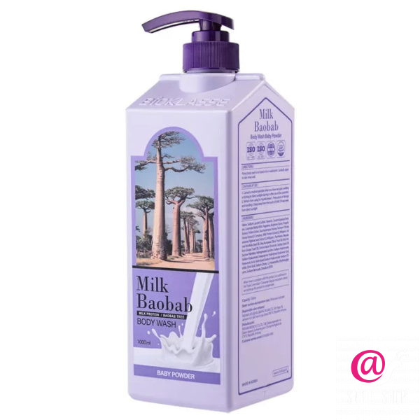 MilkBaobab Гель для душа Body Wash Baby Powder