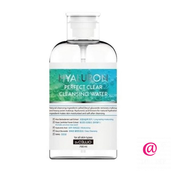 DR. CELLIO Мицеллярная вода с гиалуроновой кислотой Hyaluron Perfect Clear Cleansing Water 700мл