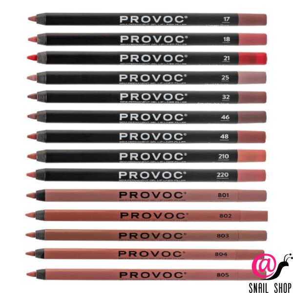 PROVOC Гелевый карандаш для губ Gel Lip Liner Filler