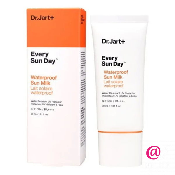 DR. JART+ Солнцезащитное водостойкое молочко для лица Every Sun Day Waterproof Sun Milk SPF 50++++