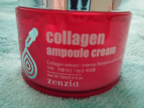 zenzia Крем для лица с коллагеном collagen ampoule cream