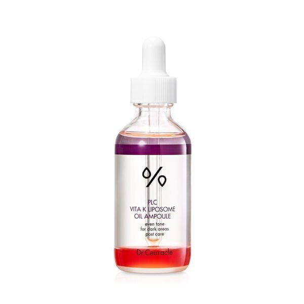 DR. CEURACLE Двухфазная липосомальная сыворотка для лица с витамином К PLC Vita Liposome Oil Ampoule
