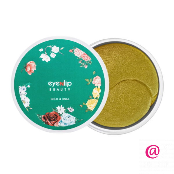 EYENLIP Патчи для глаз гидрогелевые с золотом и экстрактом улитки GOLD & SNAIL EYE PATCH