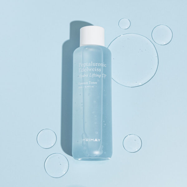 TRIMAY Тонер-эссенция с пептидами и гиалуроновой кислотой Peptaluronic Edelweiss Hydra Lifting Toner