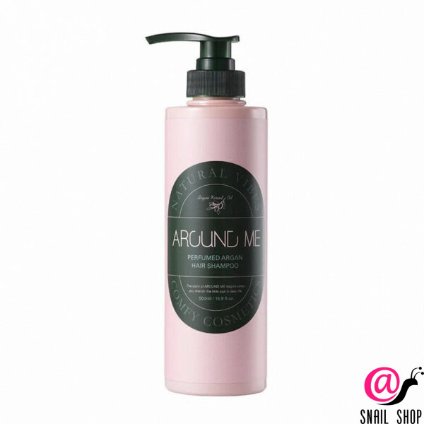 WELCOS Шампунь для волос парфюмированный с экстрактом арганы Around Me Perfumed Argan Hair Shampoo