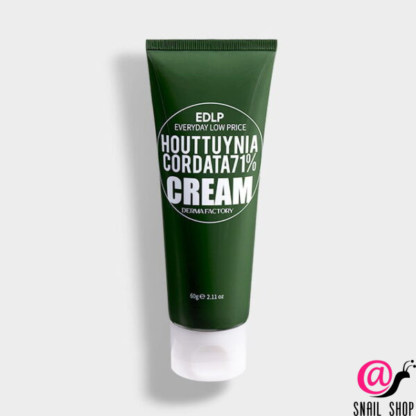 DERMA FACTORY Крем для лица с экстрактом цветка хауттюйнии Houttuynia Cordata 71% Cream