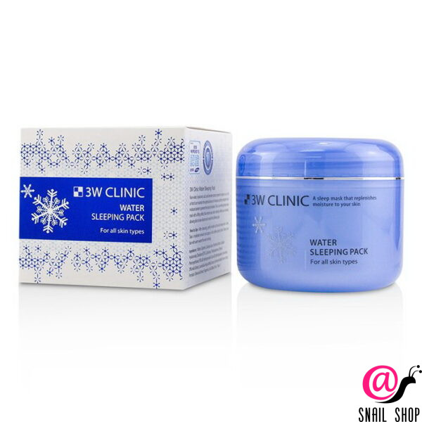 3W CLINIC Увлажняющая маска ночного действия Water Sleeping Pack