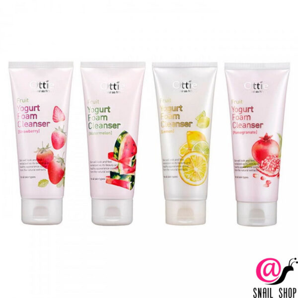 OTTIE Фруктовая йогуртовая пенка для очищения Fruits Yogurt foam Cleanser 150мл