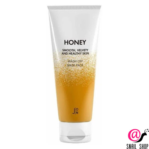 J:ON Маска для лица МЕД Honey Smooth Velvety and Healthy Skin Wash Off Mask Pack