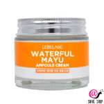LEBELAGE Крем для лица увлажняющий ампульный с лошадиным жиром Waterful Mayu Ampule Cream