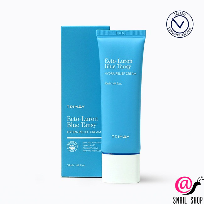 TRIMAY Увлажняющий крем с эктоином и гиалуроновой кислотой Ecto-Luron Blue Tansy Hydra Relief Cream