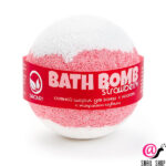 SAVONRY Бомбочка для ванн STRAWBERRY с маслами и экстрактом клубники