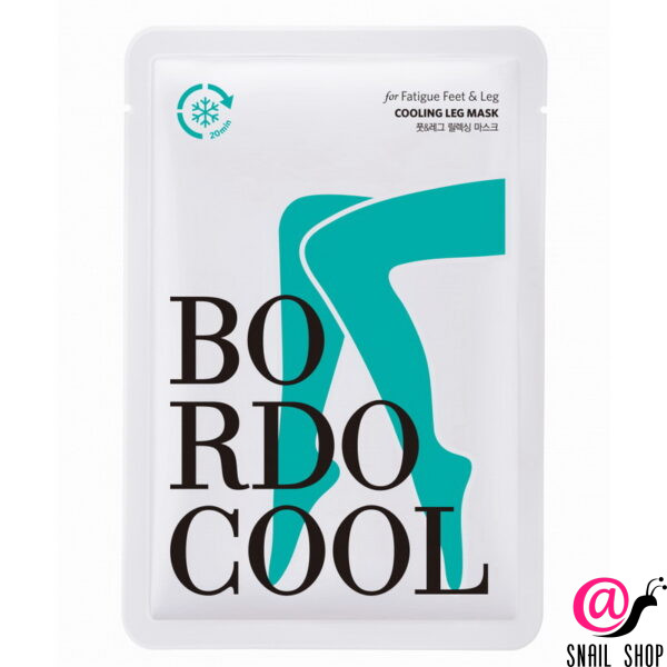 BORDO COOL Маска-носочки для ног ОХЛАЖДЕНИЕ Cooling Leg Mask