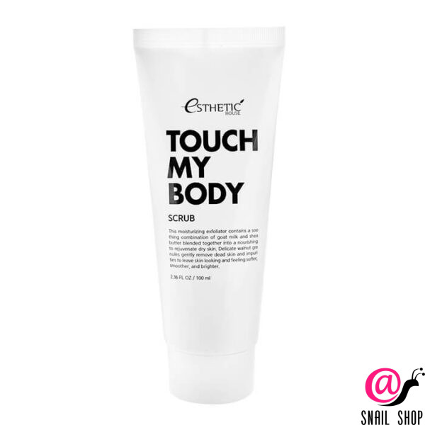 ESTHETIC HOUSE Скраб для тела КОЗЬЕ МОЛОКО Touch My Body Goat Milk Body Scrub