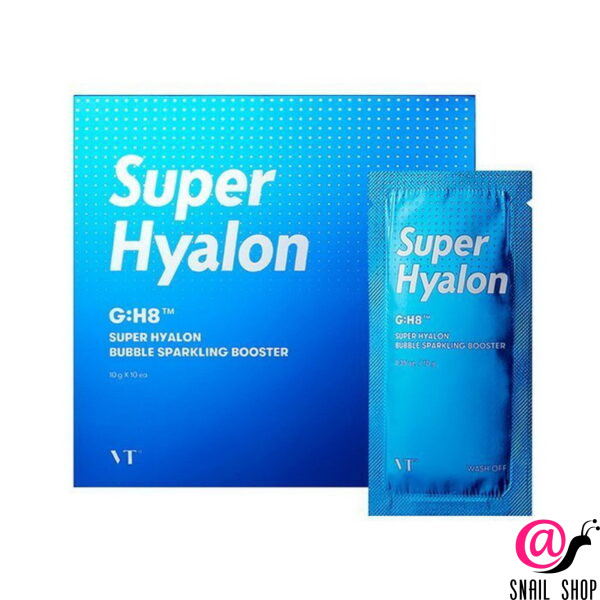 VT Кислородная увлажняющая маска-пенка Super Hyalon Bubble Sparkling Booster