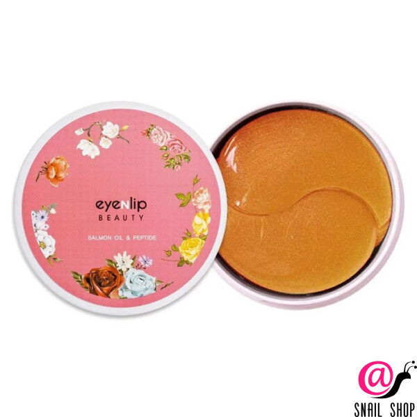 EYENLIP Гидрогелевые патчи с пептидами и лососевым маслом Salmon Oil & Peptide Hydrogel Eye Patch