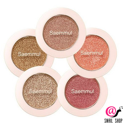THE SAEM Тени для век мерцающие Saemmul Single Shadow (Shimmer)