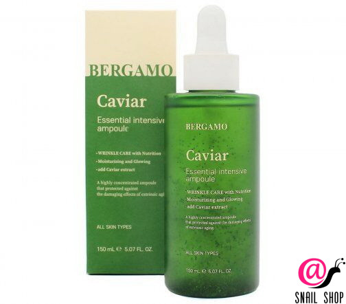 уценка BERGAMO Тонер для лица с экстрактом икры Caviar Essential Intensive Toner