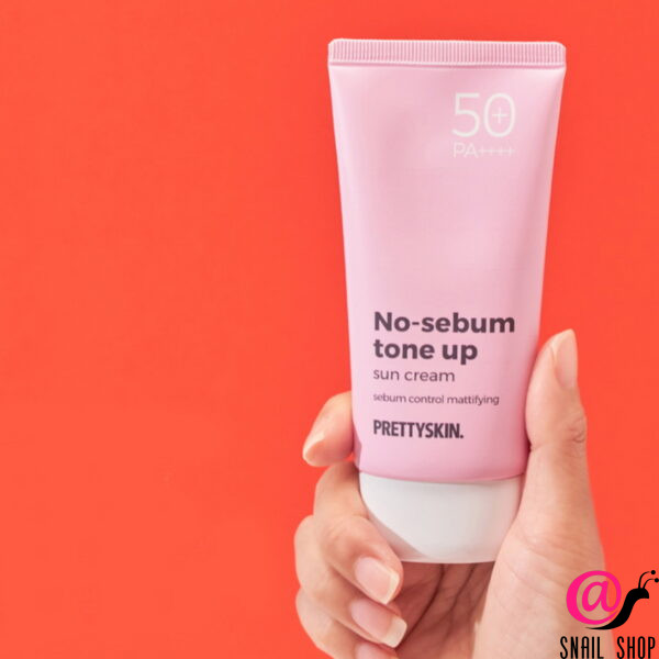 PrettySkin Солнцезащитный крем тонизирующий Sun Cream No Sebum Tone Up SPF50+PA++++