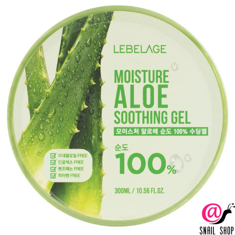 LEBELAGE Гель для лица и тела с экстрактом алоэ Moisture Aloe 100% Soothing Gel