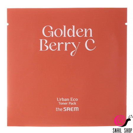 THE SAEM Пэды для лица пропитанные тонером с экстрактом физалиса Urban Eco Golden Berry C Toner Pack
