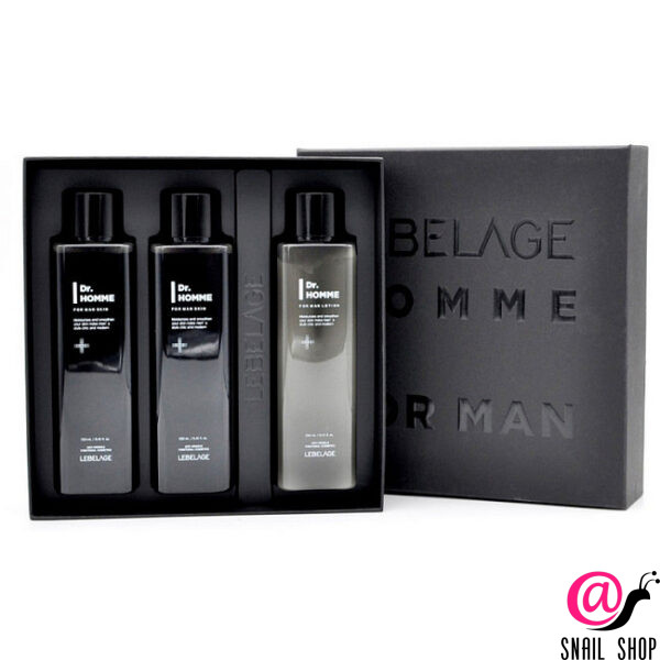 LEBELAGE Набор уходовых средств для лица мужской Dr. Homme For Man 3 Set