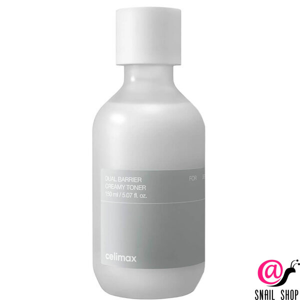 CELIMAX Тонер для лица кремовый с комплексом церамидов Dual Barrier Creamy Toner