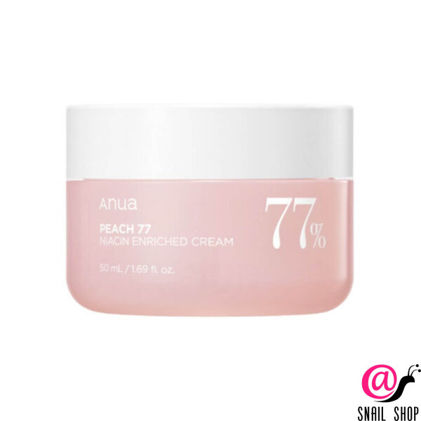 ANUA Интенсивный крем-пудинг для гладкой и сияющей кожи Peach 77% Niacin Enriched Cream