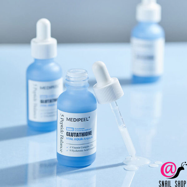 MEDI-PEEL Увлажняющая витаминная ампула для сияния кожи Glutathione Hyal Aqua Ampoule
