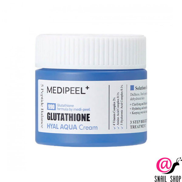 MEDI-PEEL Глубокоувлажняющий гель-крем с эффектом сияния Glutathione Hyal Aqua Cream