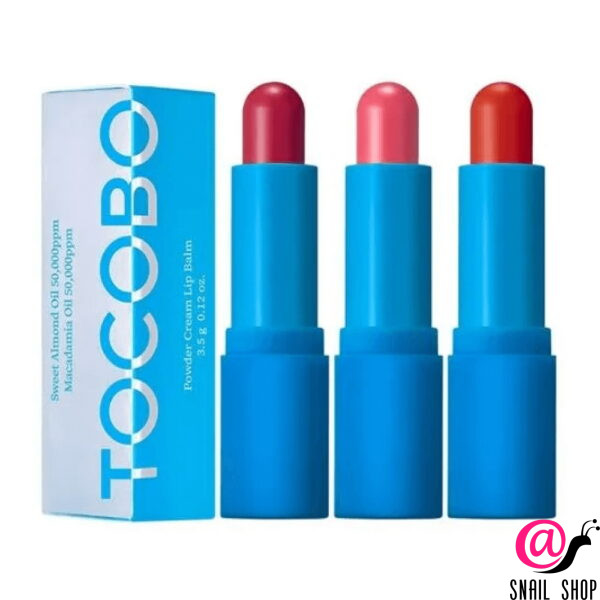 TOCOBO Кремовый оттеночный бальзам для губ Powder Cream Lip Balm