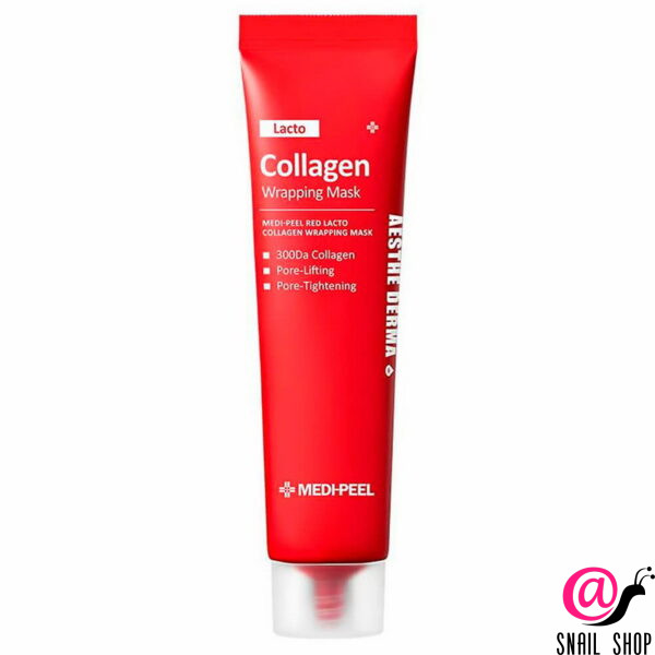 MEDI-PEEL Лифтинг маска-пленка с гидролизованным коллагеном Red Lacto Collagen Wrapping Mask