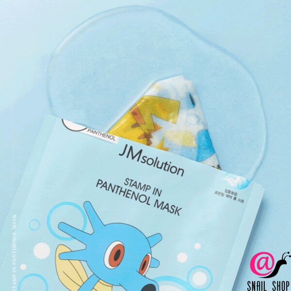 JM SOLUTION Тканевая маска для интенсивного увлажнения с пантенолом Stamp In Panthenol Mask