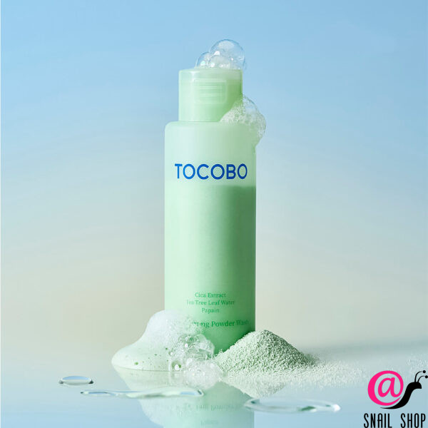 TOCOBO Энзимная пудра для чувствительной кожи с центеллой Cica Calming Powder Wash