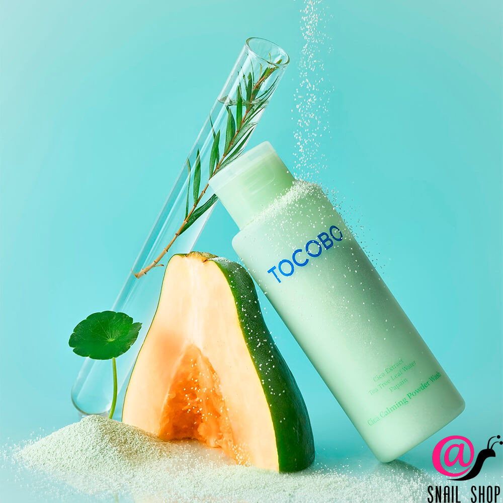 tocobo Энзимная пудра для чувствительной кожи с центеллой cica calming powder wash TOCOBO Энзимная пудра для чувствительной кожи с центеллой Cica Calming Powder Wash