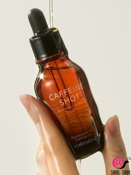 SHAISHAISHAI Сыворотка с 10% ниацинамида и 5% кофеина Caffeine Shot Blemish Toning Serum