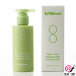 BY WISHTREND Молочная пенка для умывания с зеленым чаем Green Tea & Enzyme Milky Foaming Wash