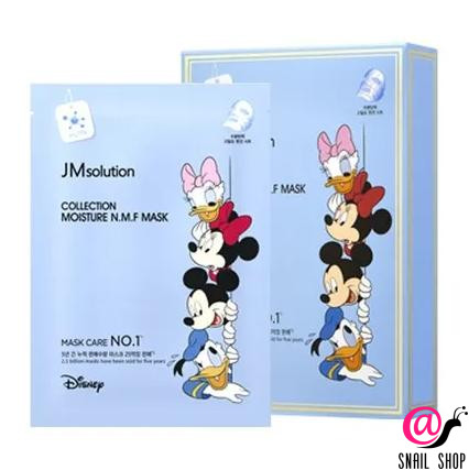 JM SOLUTION Увлажняющая маска с аквасилом и пептидами Disney Collection Moisture N.M.F. Mask