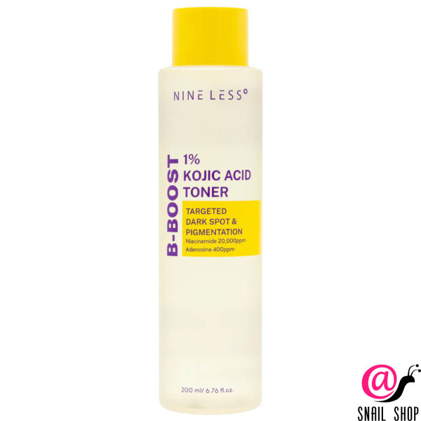 NINE LESS Тонер для сияния кожи с койевой кислотой B-Boost 1% Kojic Acid Toner