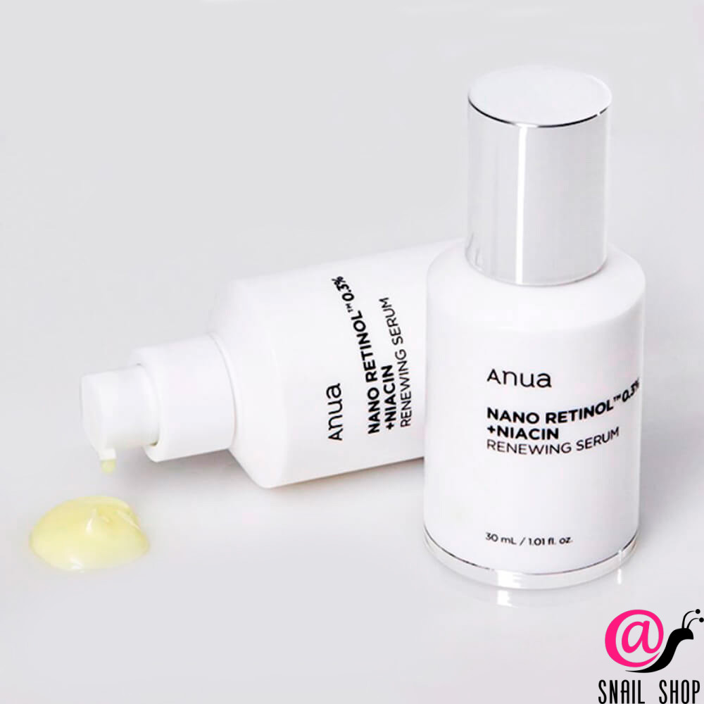 ANUA Cыворотка с ретинолом и ниацинамидом Nano Retinol 0,3% + Niacin Renewing Serum